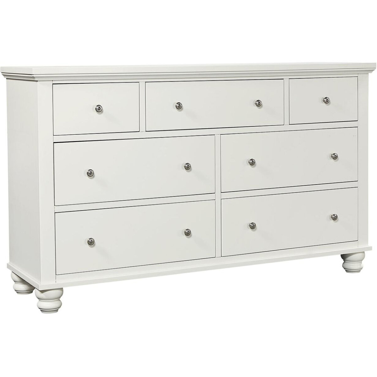 7bf0d07f9eb09882bf0fda79032fa0d4 Cambridge Double Dresser ICB-454-WHT-6 - Image 1
