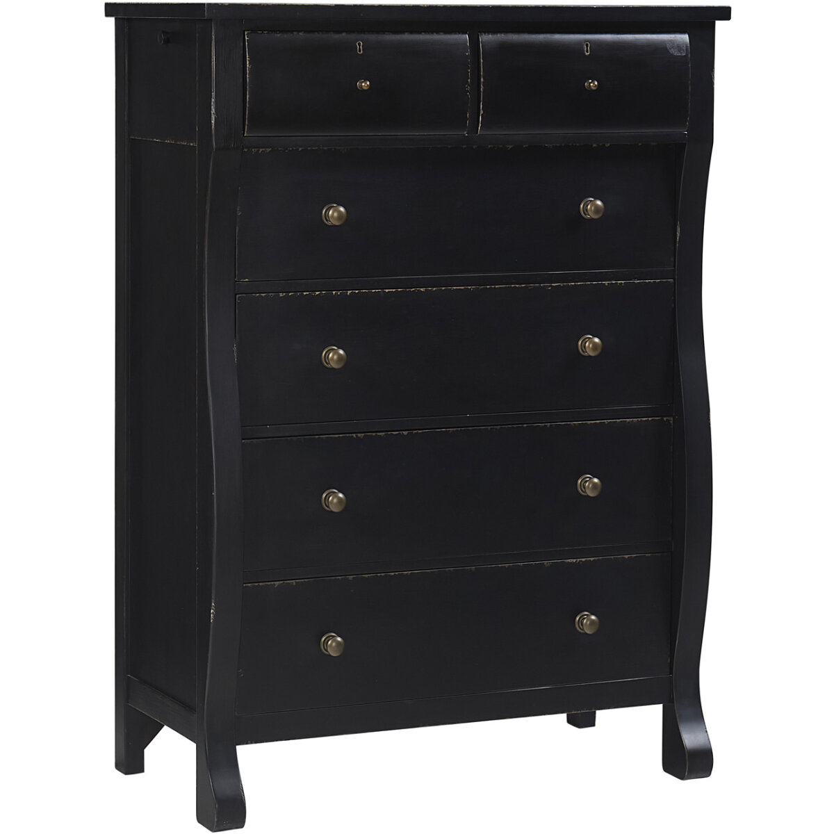 7c715a2798e6c89c430d2e41c14dd1f6 Caroline Chest I3210-456-BCK - Image 1