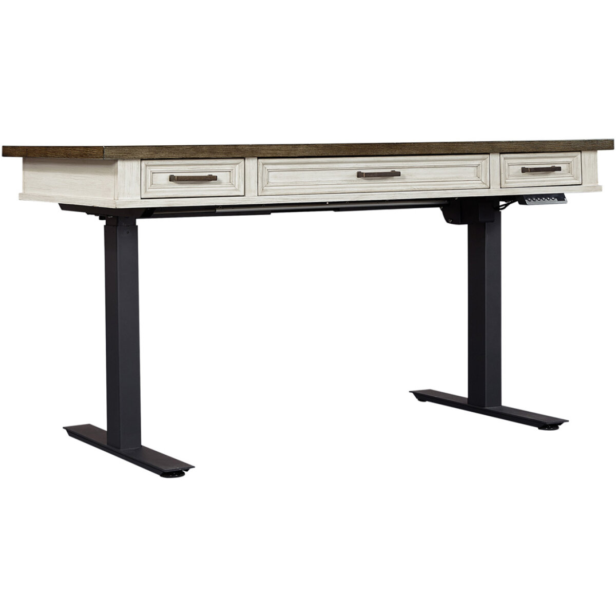 809d181422ea769a116755eb30526b80 Caraway Adj. Desk Base - Black IUAB-301-2 - Image 1
