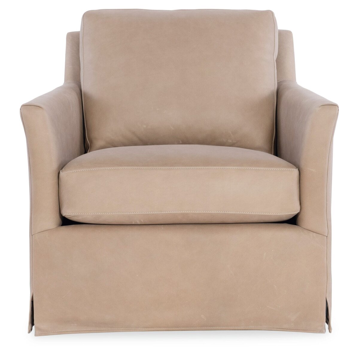 8b768b524c6d0c3621f3bd029a0a0cd7 Isley Leather Swivel Chair - Image 1