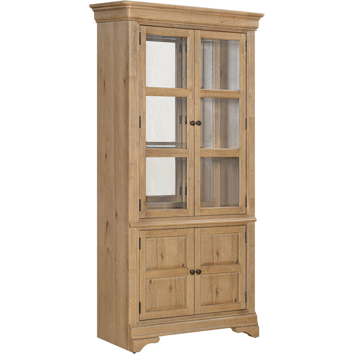 8ceef52fad1c16374e4ccb21fd7ab2ce Chateau Philippe Glass Door Bookcase - Image 1