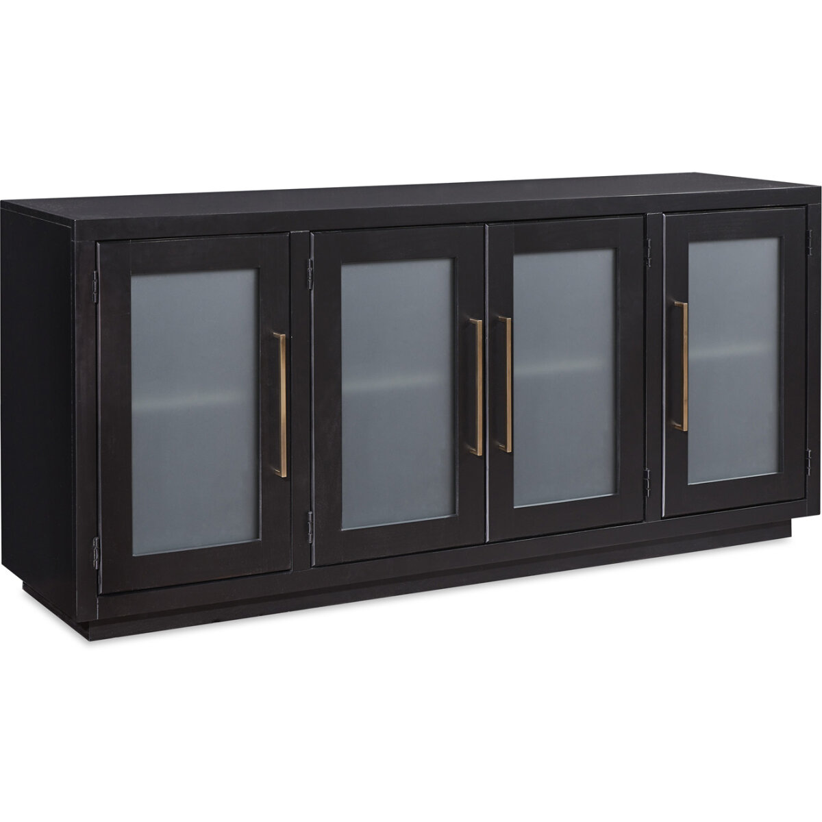 92ed5d193ee83b27eca0d14620a00139 Perry 66" Console W/ 4 Doors MAA1240-BLK MAA1240-BLK - Image 1