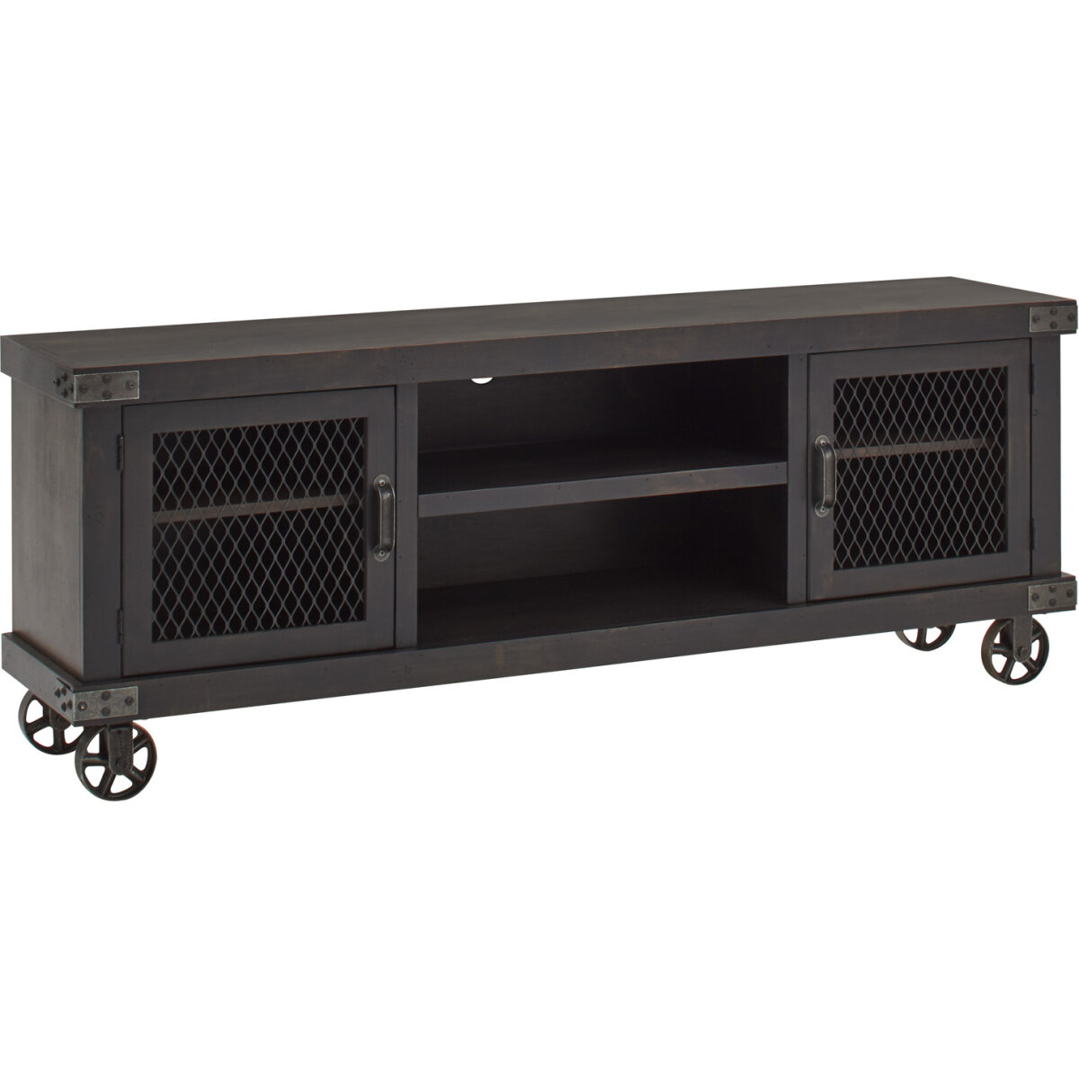 96f2e22a99bd276e9261dc4ad0516145 Industrial 74" Console - Image 1