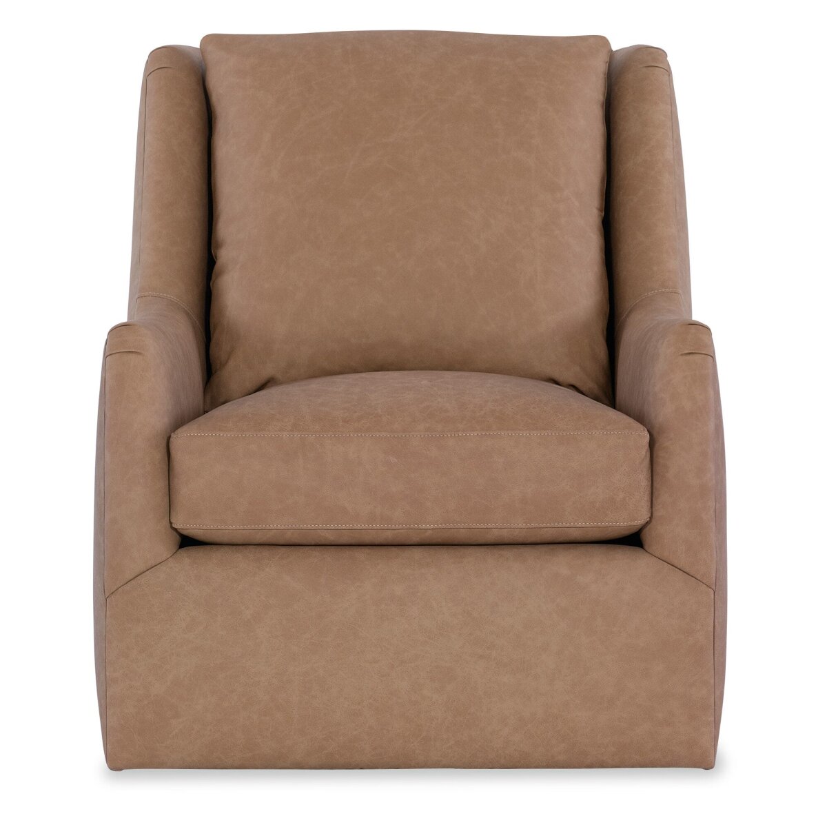 9ea72bde0a12ca46d909691e0fbf6105 Karina Leather Swivel Chair - Image 1
