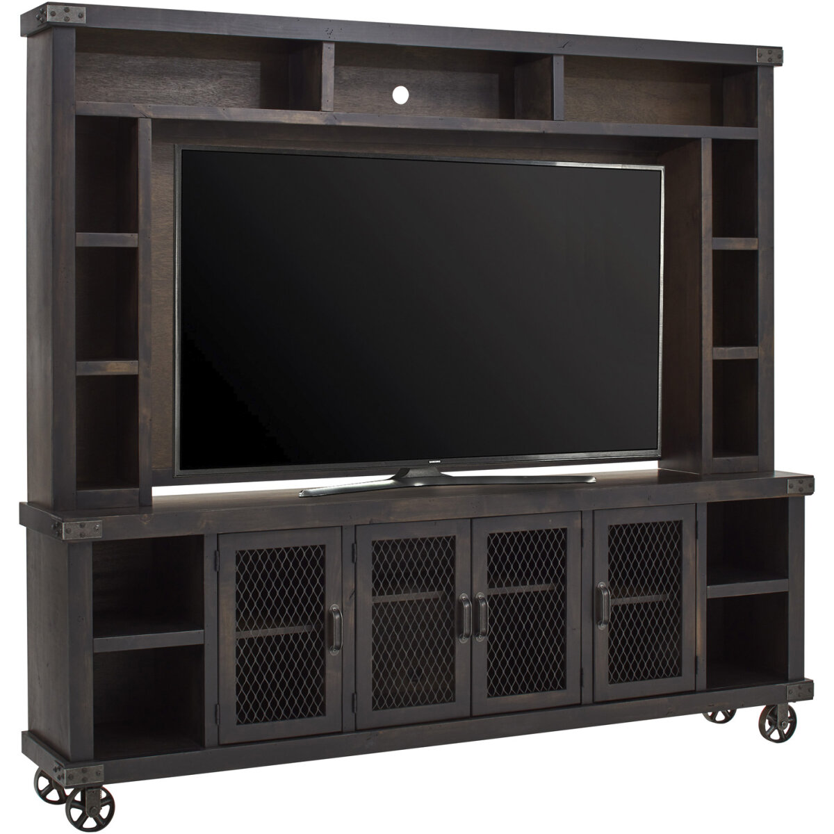 a28cdf821cce176e8b583528d5b74886 Industrial 96" Console & Hutch WMNHEGRP1 - Image 1