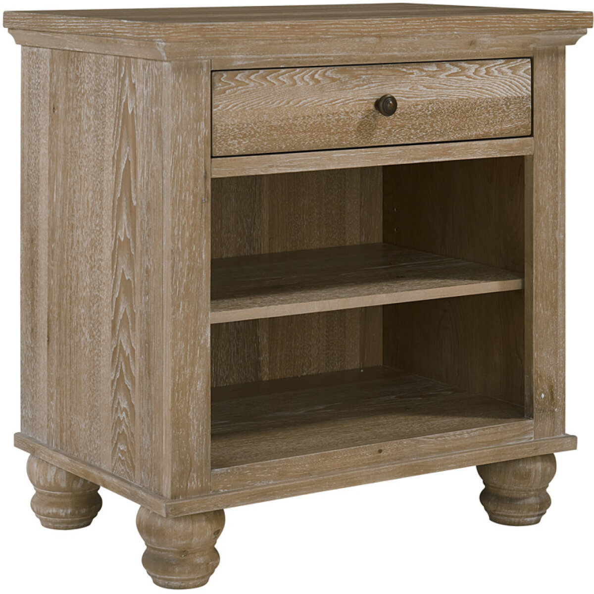 a88aab2a629a672d19efd668292b36aa Cambridge 1 Drawer Nightstand ICB-451-KHK-3 - Image 1