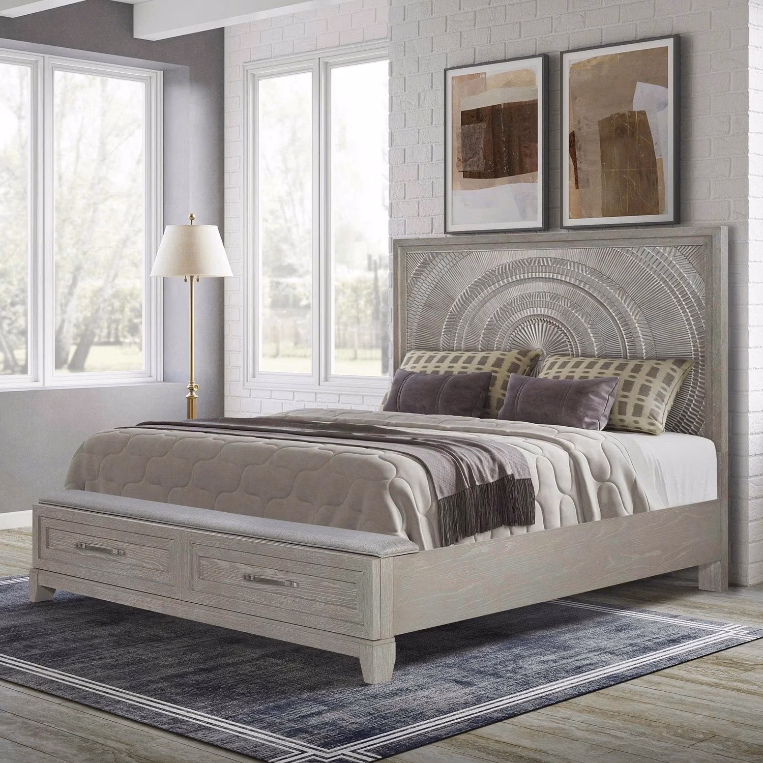 b0043e2786614ad99c4e5f2b7ff889b1 Belmar Opt Queen Storage Bed - Image 1