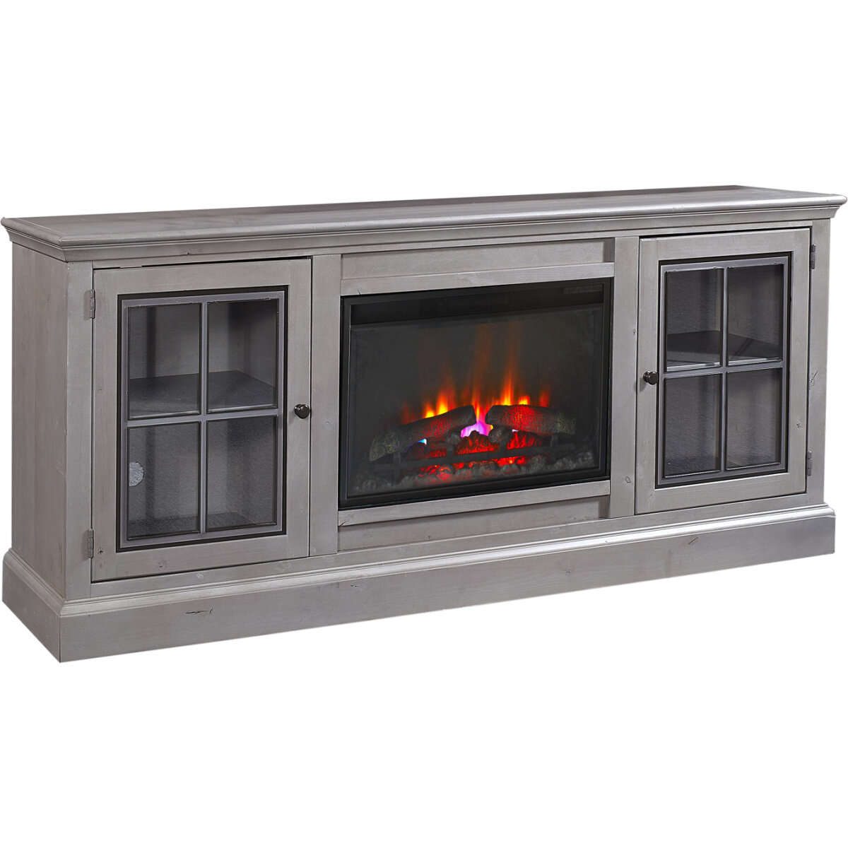 b51c1bb7e45ce31341bd55e4e1103870 Churchill 76" Fireplace Console - Image 1