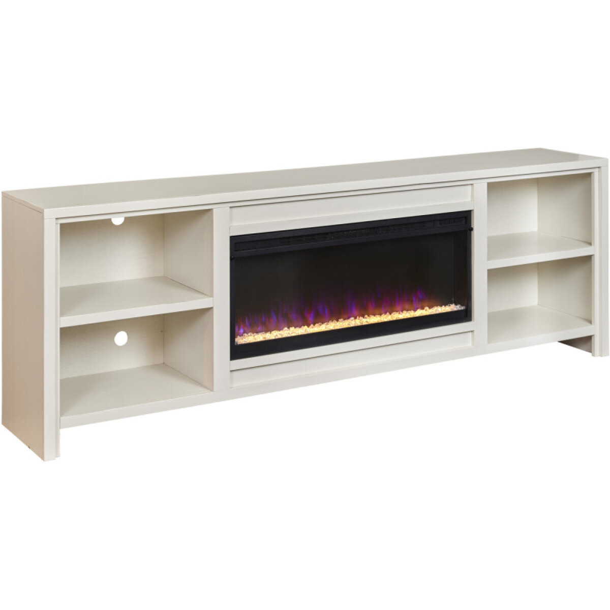 c91b9bd6b862618decc89524518e1bfe Tatum 96" Fireplace Console MUU1970-MBL - Image 1
