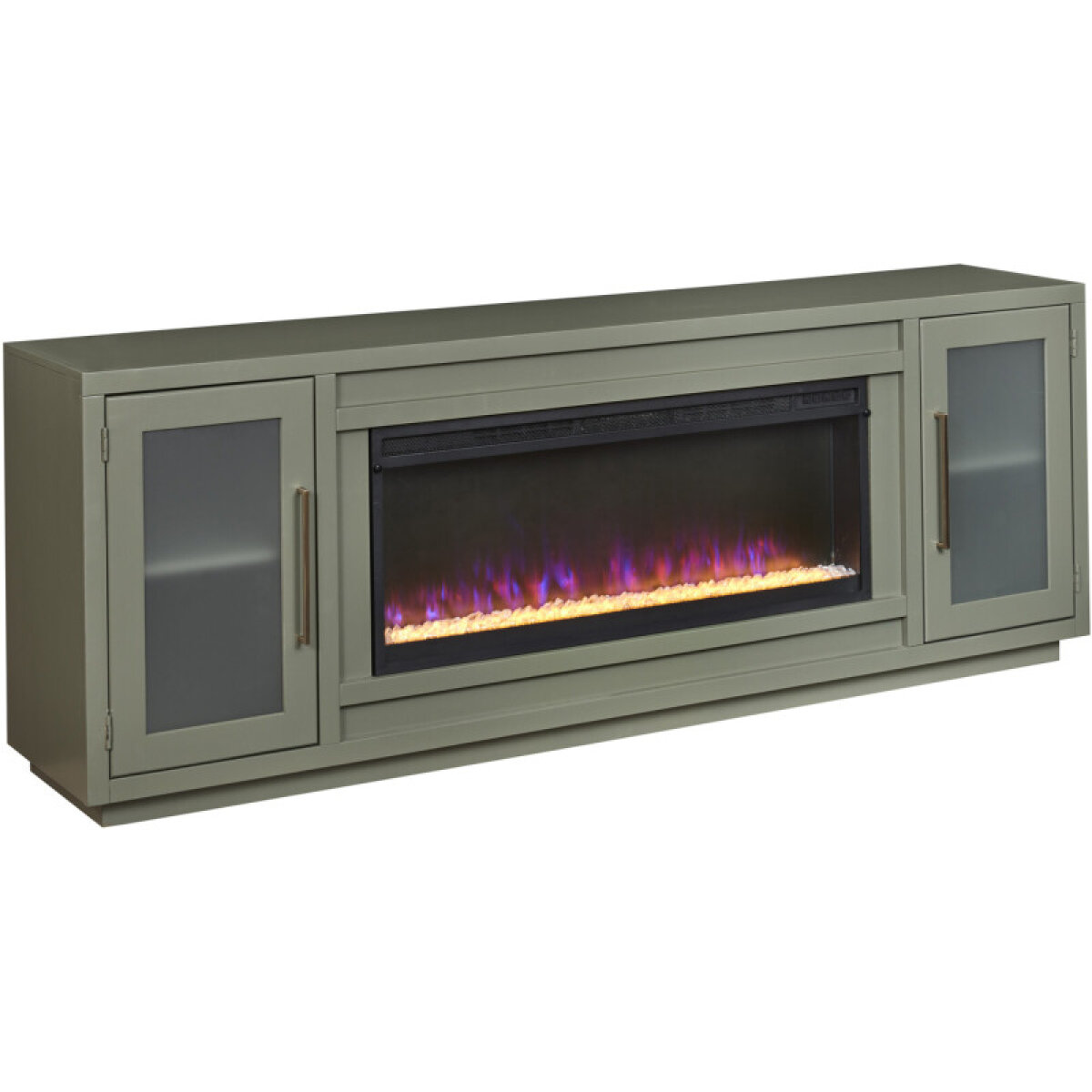 c9fed90044ac7e798c3d7c1b2dfaaadf Perry 84" Fireplace Console - Image 1