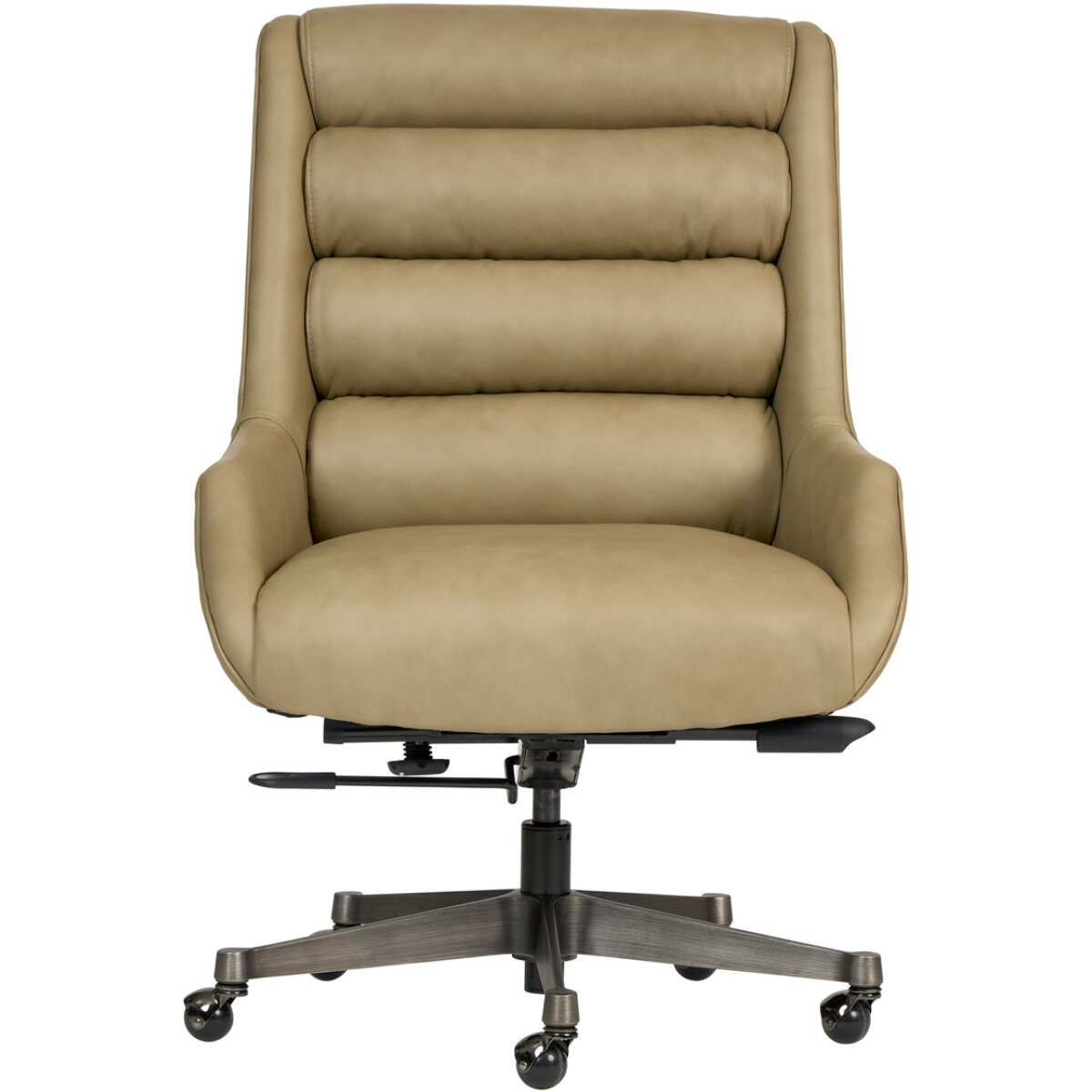 d0c121653dba003f2dfea49e309126a0 Drew Exec Chair Luxe Tan A13-3680 - Image 1