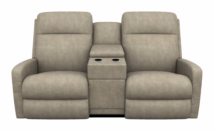 ddcb40b6a30d6a5d3e40ea9ceeb510d3 Finley Power Wall Reclining Loveseat w/ Console Headrest & Lumbar - X39747 - Image 1