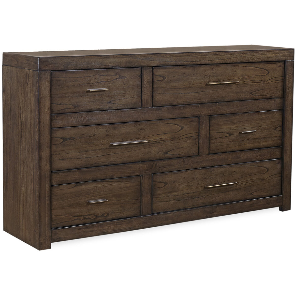 e1abd90b8cb45eaeeebae6abf7dc48be Modern Loft 6 Drawer Dresser IML-453-BRN-1 IML-453-BRN-1 - Image 1