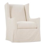 Ellory Slipcovered Swivel Chair W/ Glider Option - Image 3