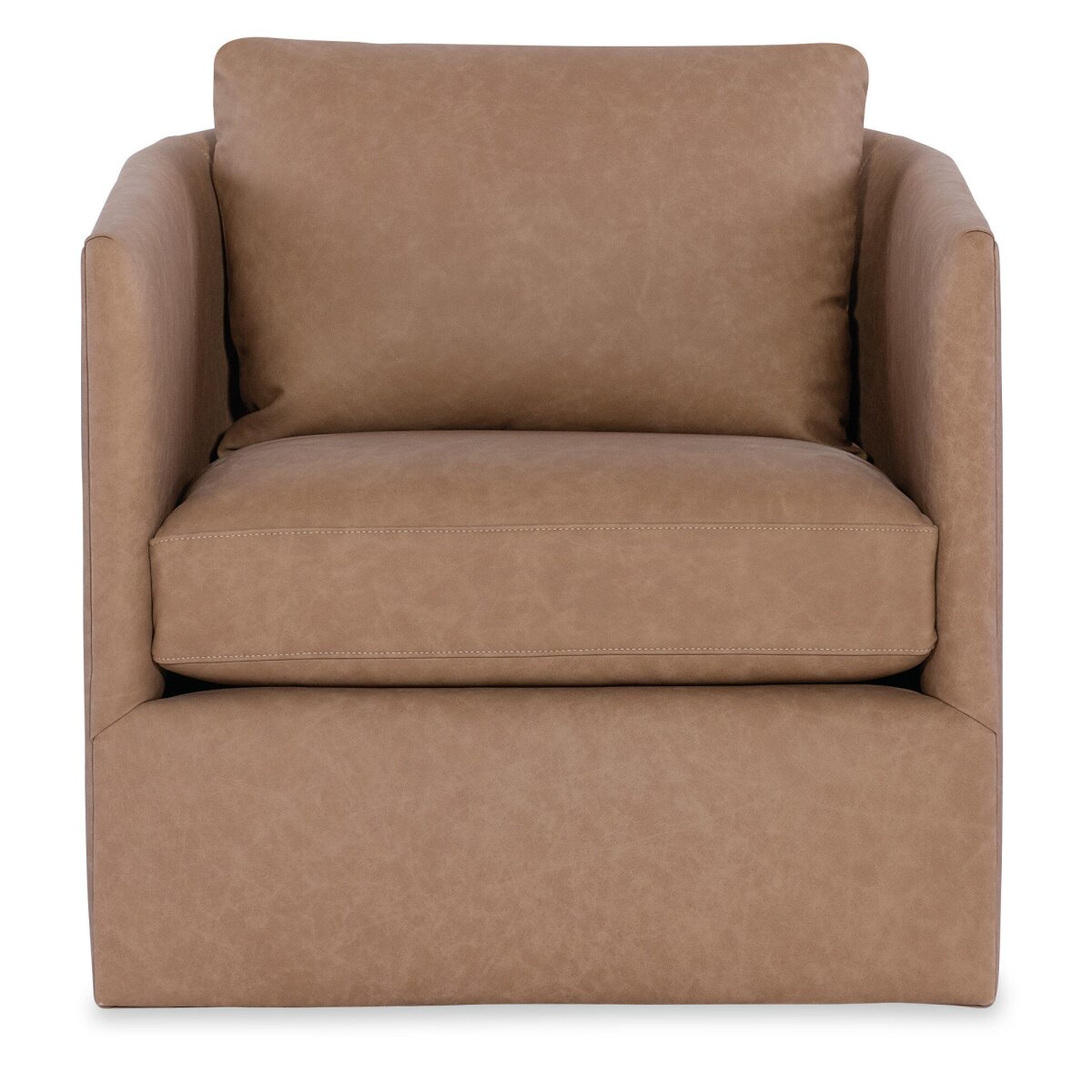 e6b89a33eccaf58054432bfe53b79307 Cassia Leather Swivel Chair - Image 1