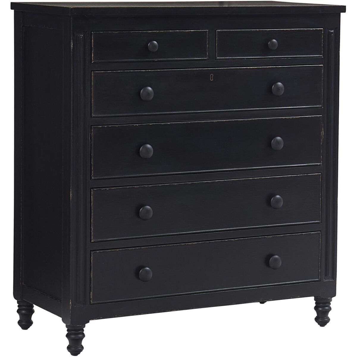 e8c7a2a11dade3a5ba6925f85ed33664 Caroline Secretary Chest I3210-485-BCK - Image 1