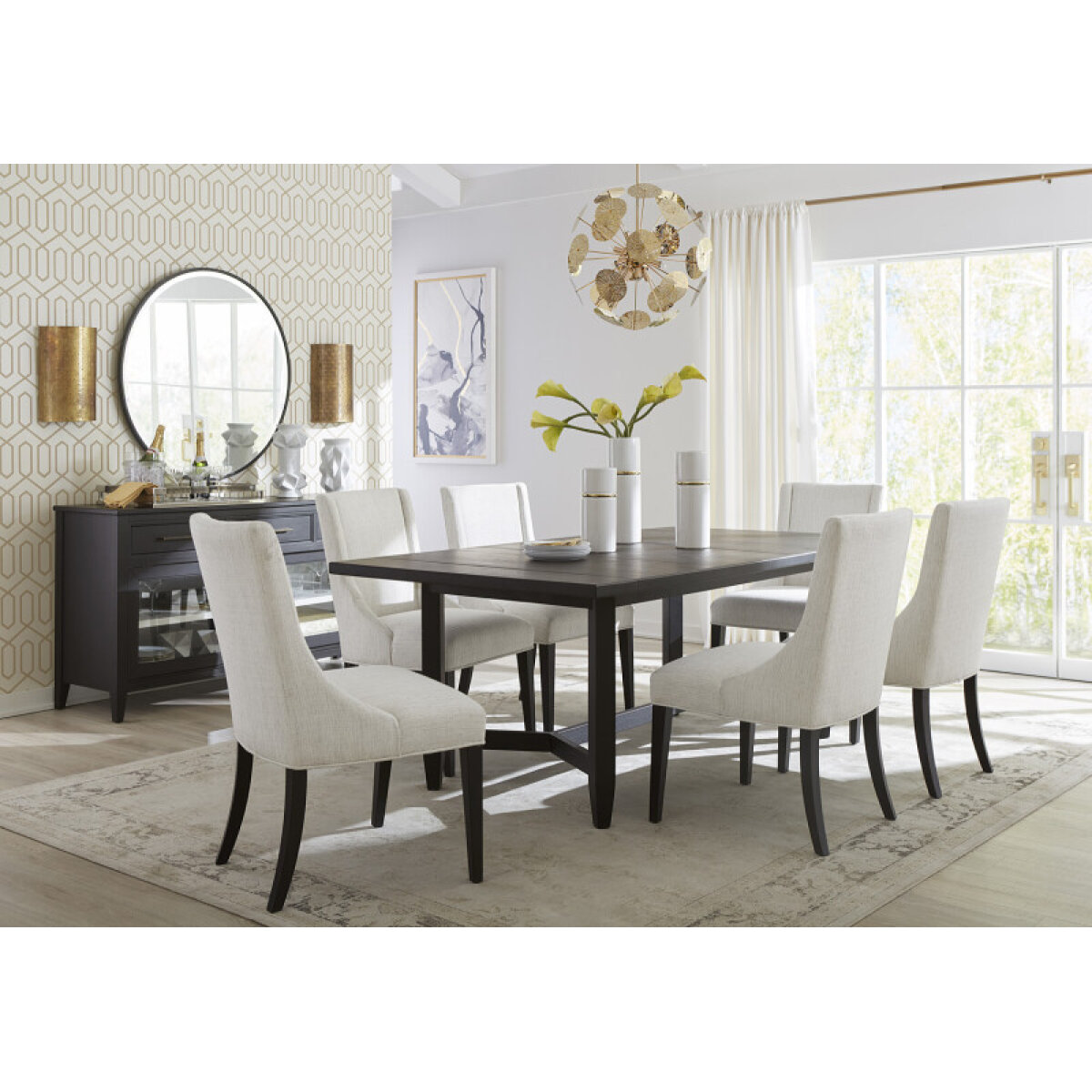 eac657c5158f6770ba1d78b9cc0b7cae Camden Ext Trestle Dining Table I631-6030 I631-6030 - Image 1