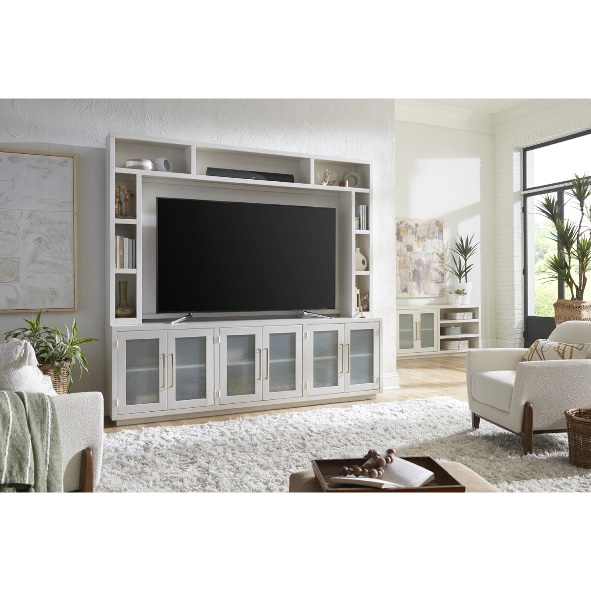 ec1761d9c90ece4842d5cb7b5434f763 Perry 97" Hutch MAA1270H-GRN - Image 1