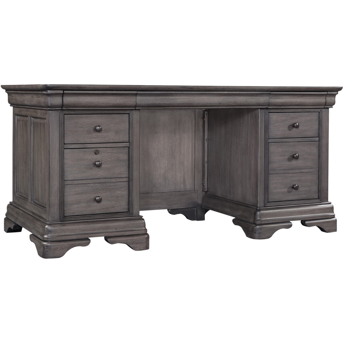 f33f3245f9223cd9532569075d05384a Sinclair 68" Executive Desk - Image 1