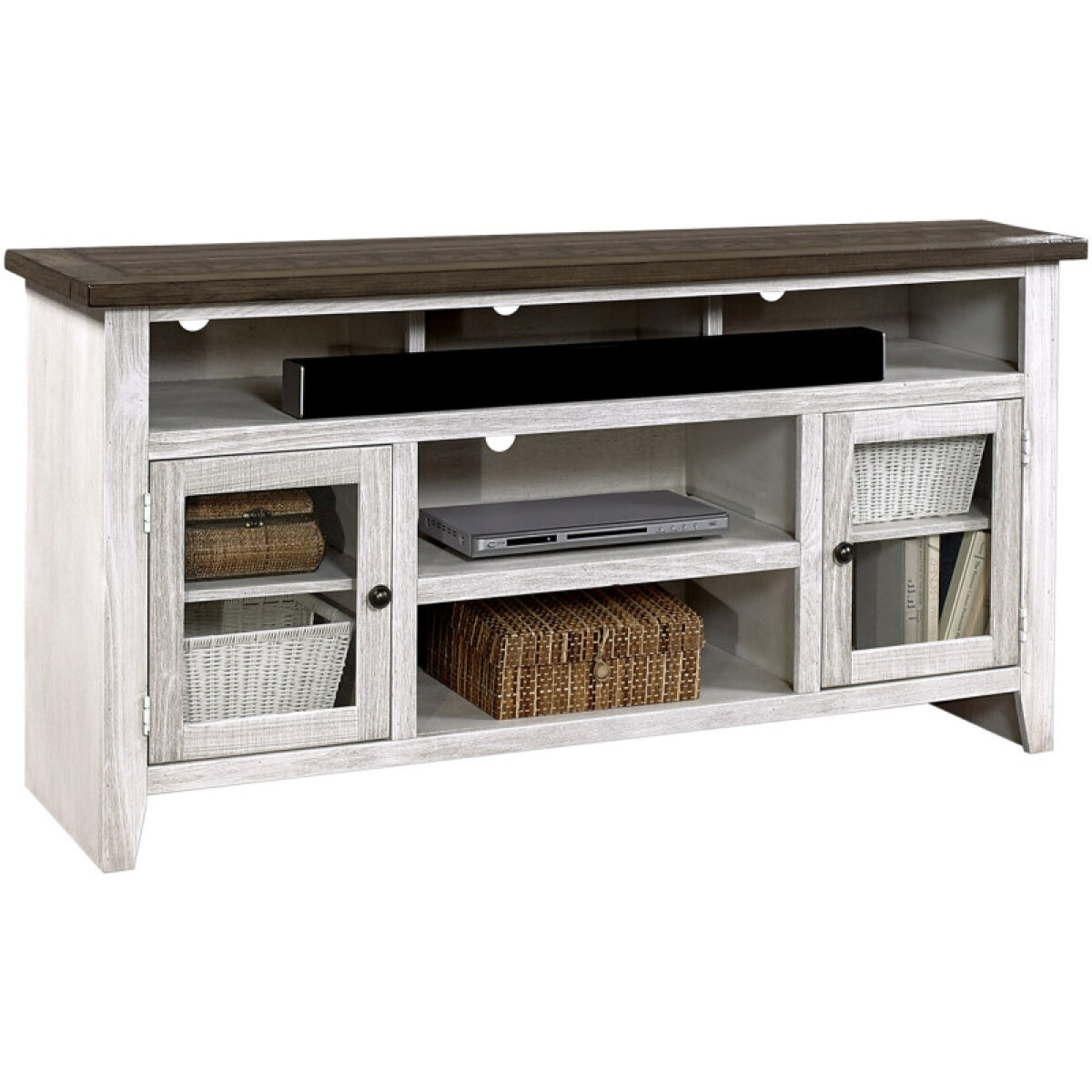 f4f25595d118d9d944e0cd3a400b958e Eastport 65" Console W/ 2 Doors WME1065-DWT WME1065-DWT - Image 1