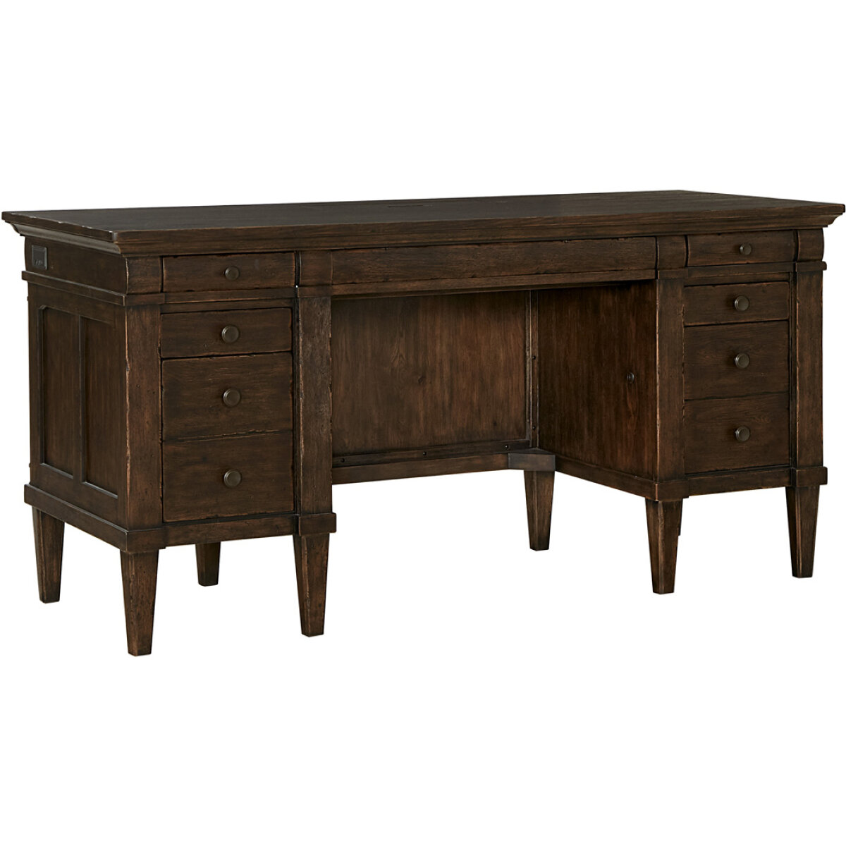 f6f64153e56f16ef21d9f69f6d3937e5 Jackson 62" Executive Desk I3184-304 - Image 1