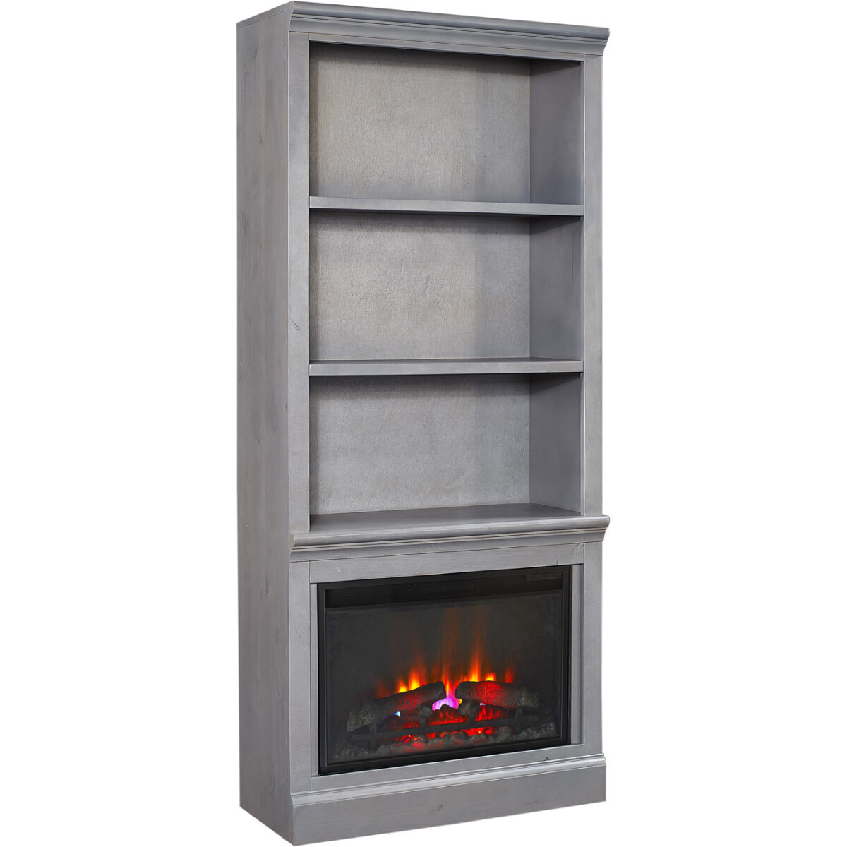 f98f840debede7dada72de5ad441a5ae Churchill 74" Fireplace Display Case DR3472F/12-GHT - Image 1