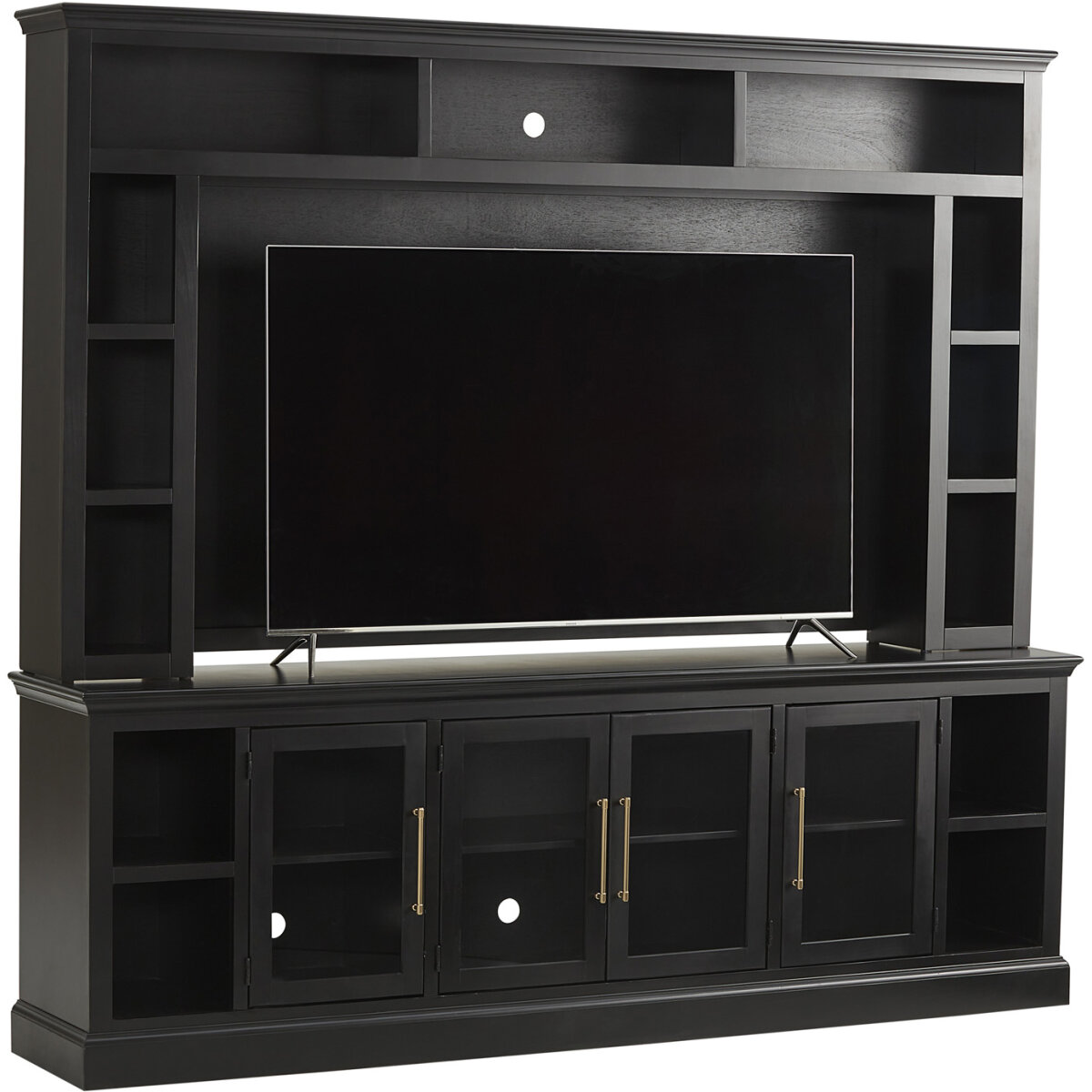 fb0070aec7b8a96ad33c3e0edf9a9b99 Byron 98" Hutch MBB1270H-MBL - Image 1