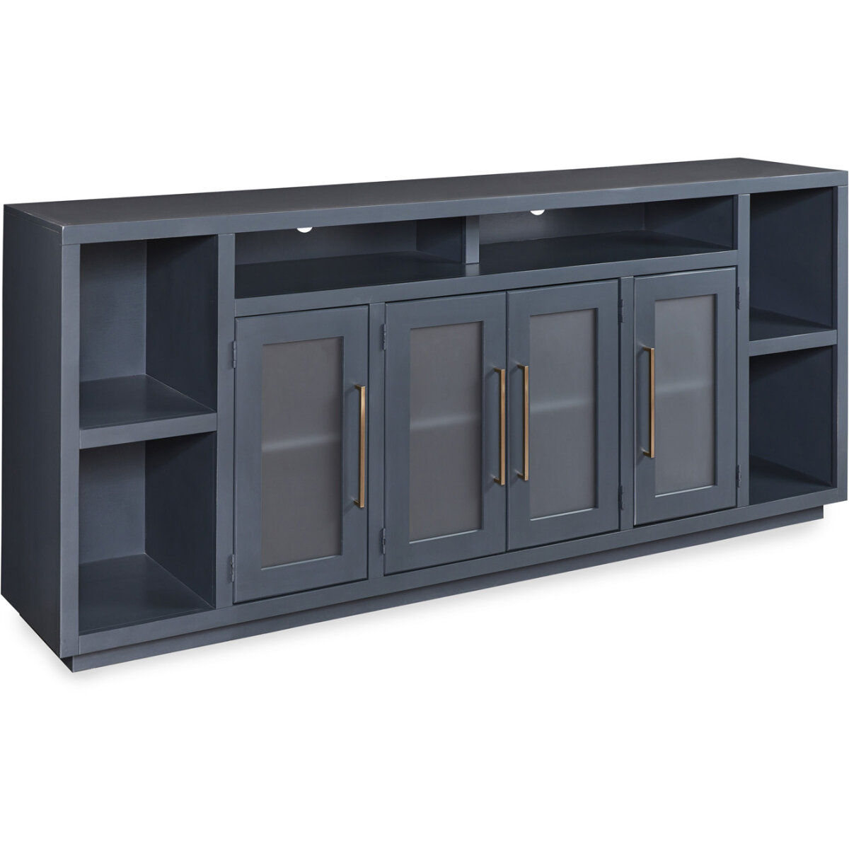 fc7f7219db9af39c58d40d1e67b7e271 Perry 84" Console W/ 4 Doors MAA1260-BLK MAA1260-BLK - Image 1