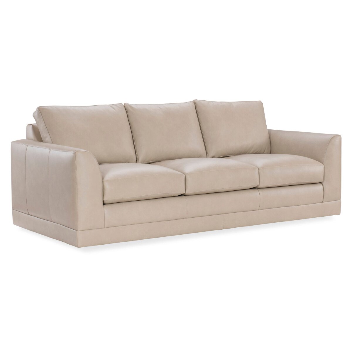 fe1148defc3781a4c33686116d17f840 Granger 7 ft. Leather Sofa - Image 1