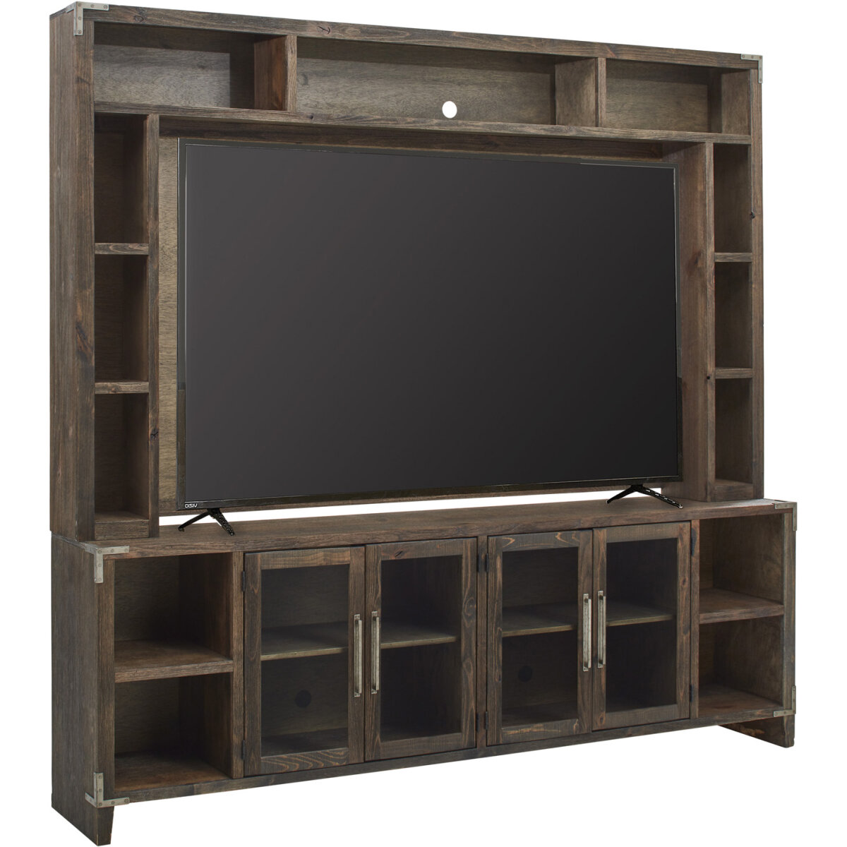 fe1d5aca83dffa2883c502538306ae75 Quincy 97" Hutch WMJ1270H-VBK - Image 1