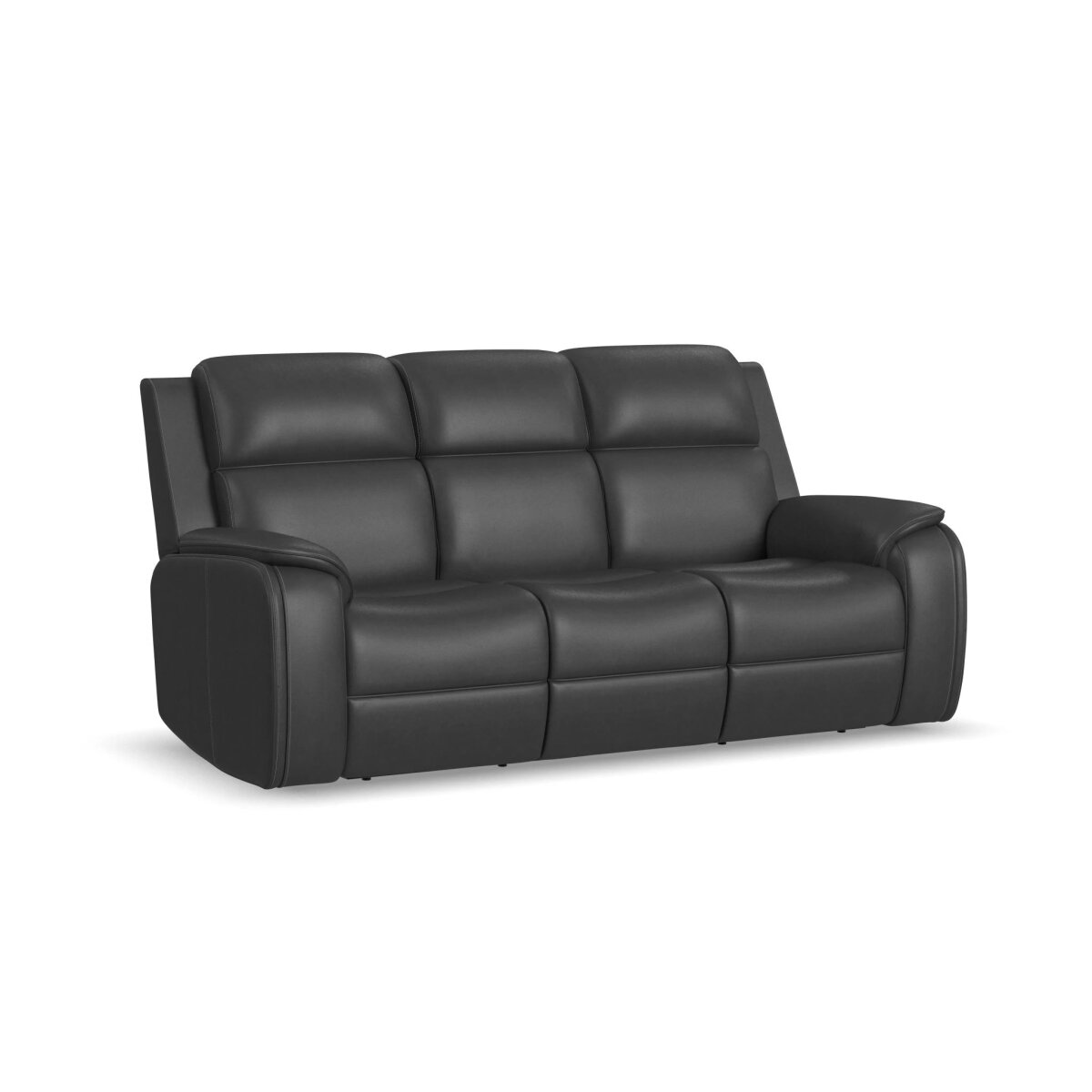 2ce15d5ce16cba52a0e5026d4bd0528e Ziggy Leather Power Reclining Sofa with Power Headrest, Lumbar, Heat & Massage - Image 1