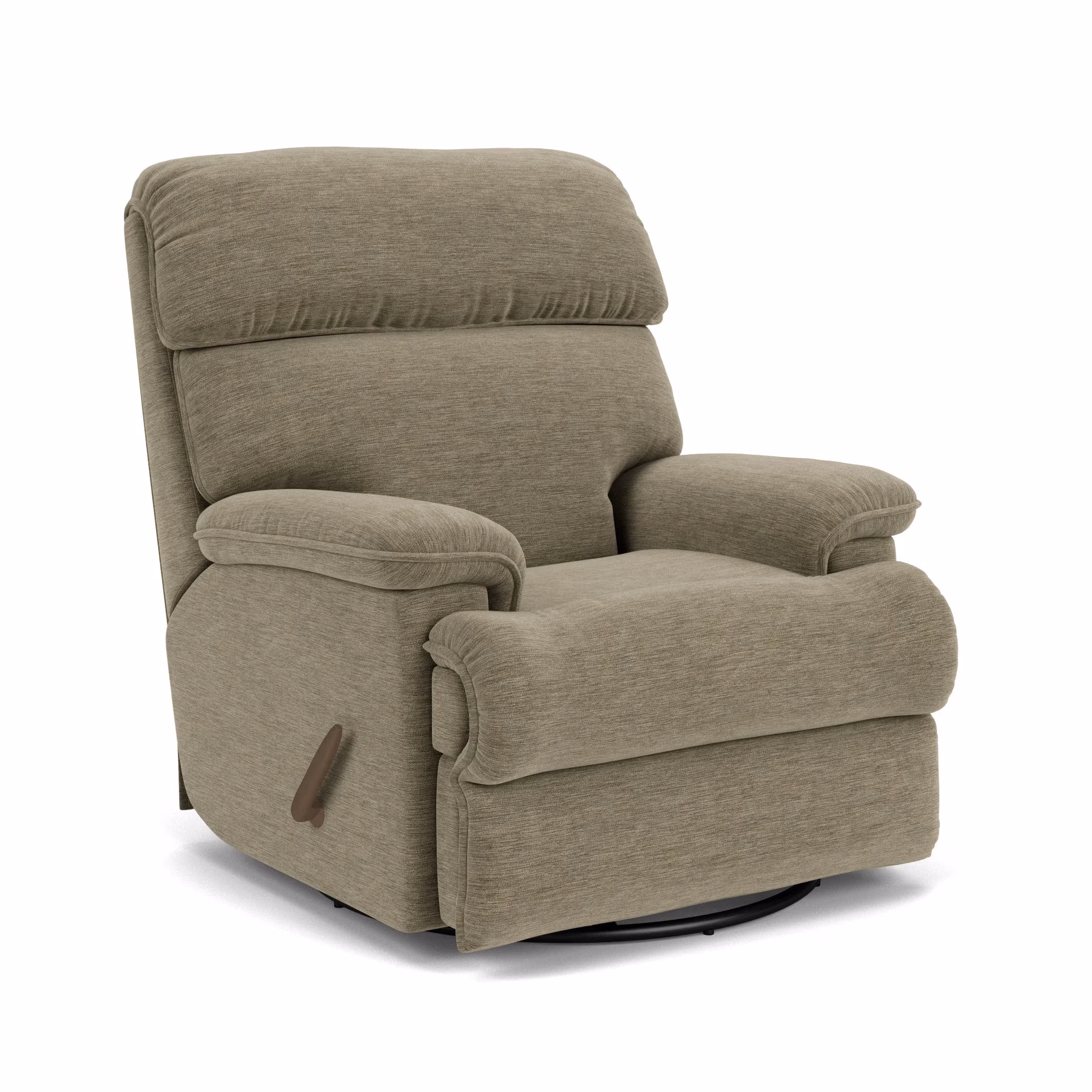 773df6eee870253a3fa6496edfe1f4ee Geneva Fabric Swivel Gliding Recliner - Image 1
