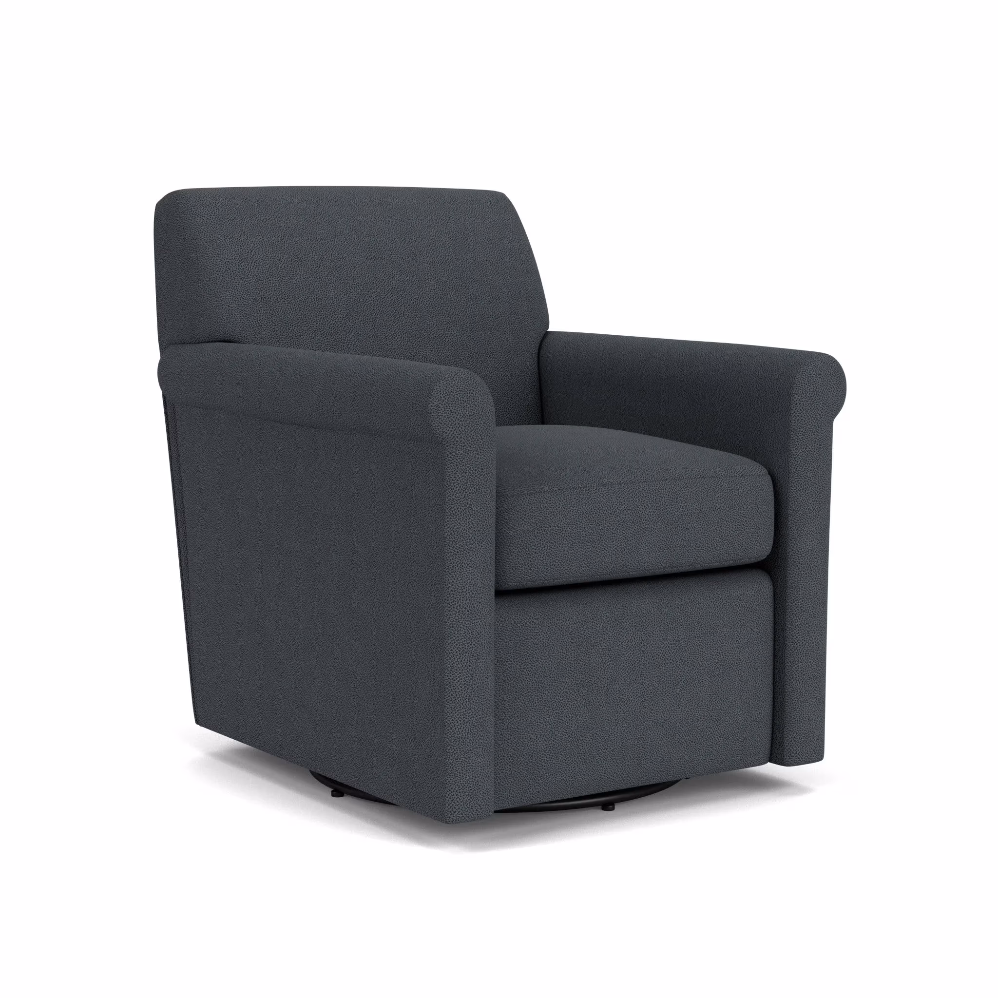 bb383a1c38feb703ad3f850e7e960a15 Stella Fabric Swivel Chair - Image 1