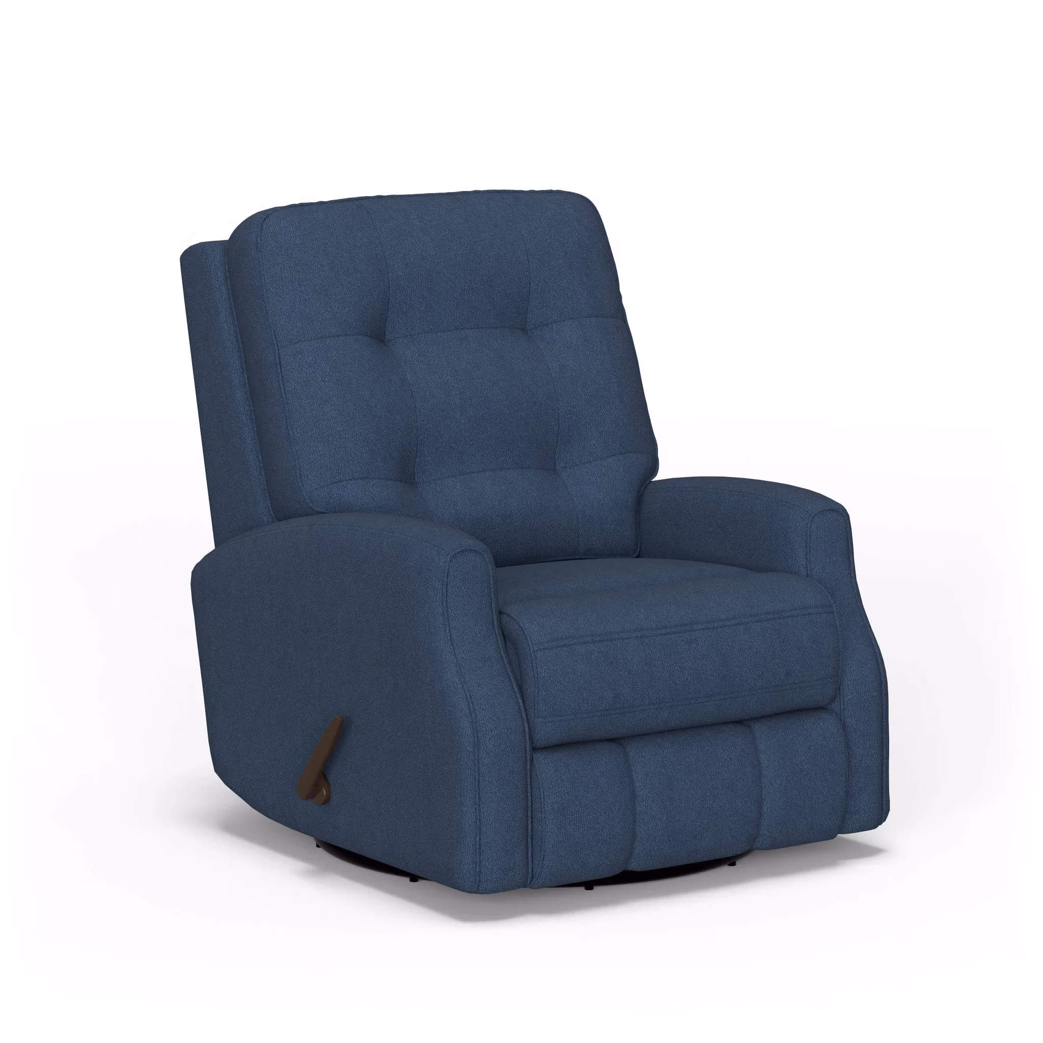 c92be1f398e54294feb528dc349162c5 Devon Fabric Swivel Gliding Recliner - Image 1