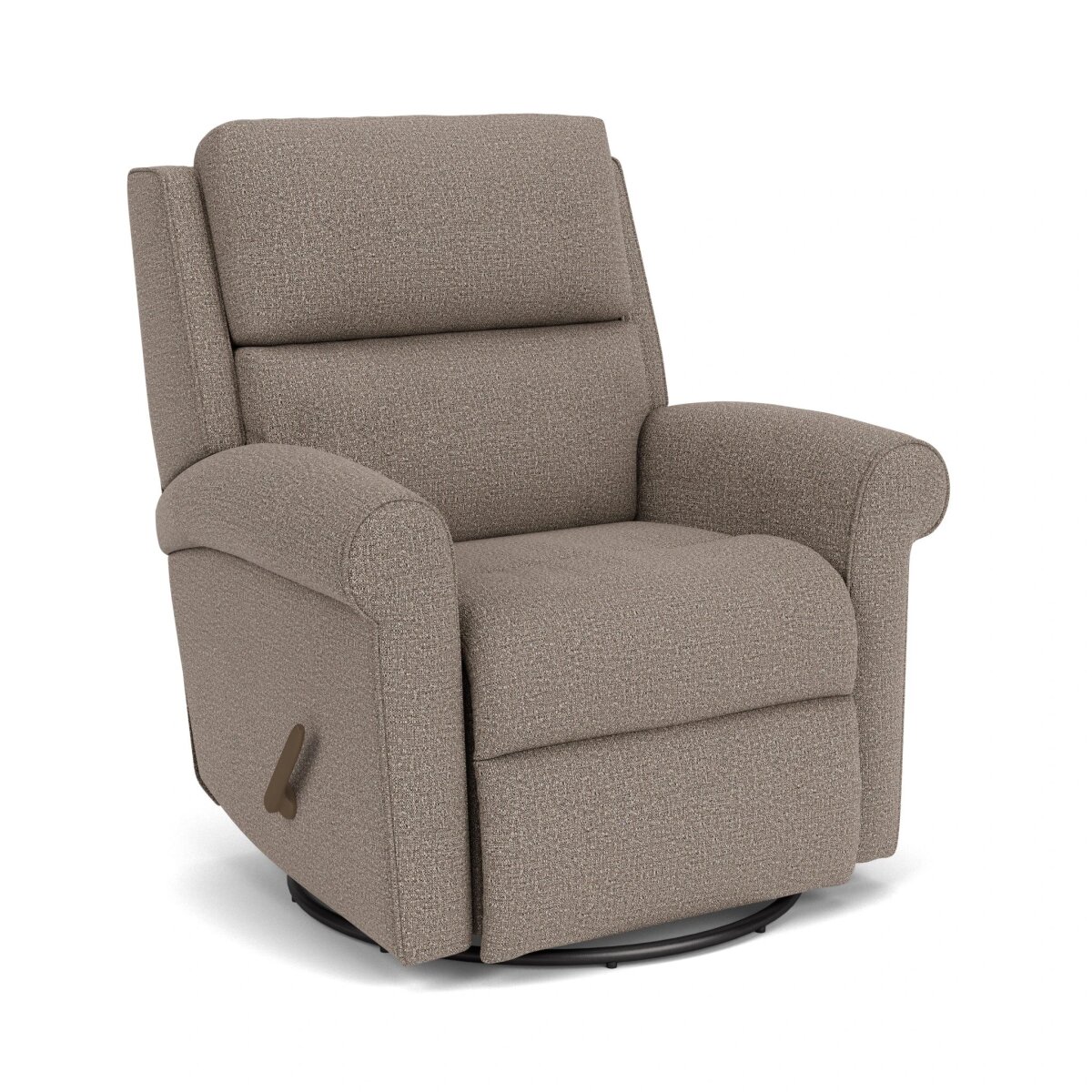 d16fe95f07f21d7034903b5c34ba5217 Belle Fabric Swivel Gliding Recliner - Image 1