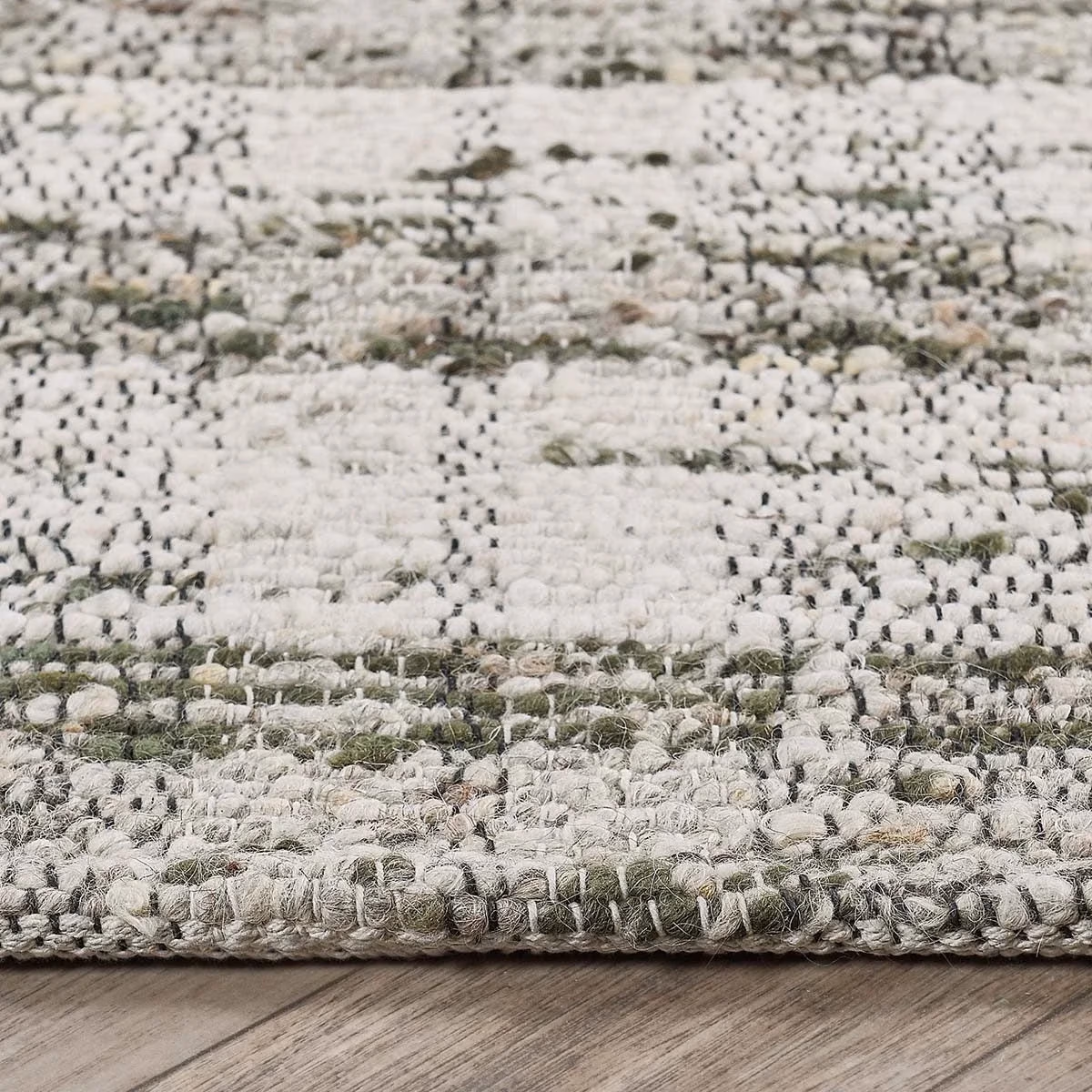 3a4712b753544b2cfda33b0310f7be10 Perth Rug - Green/natural - Image 1