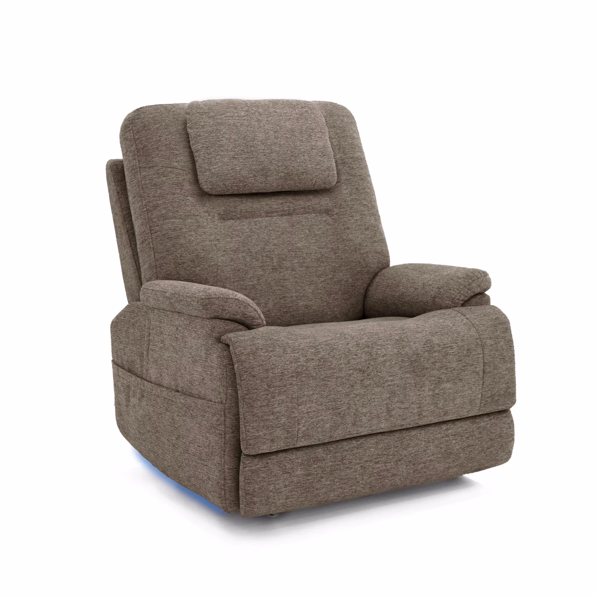 42aac2bdaa17a4a6ea50064c6e920ee5 Zecliner Model 2+ Fabric Power Lift Sleep Recliner with Power Headrest, Lumbar, Heat & Massage - Image 1