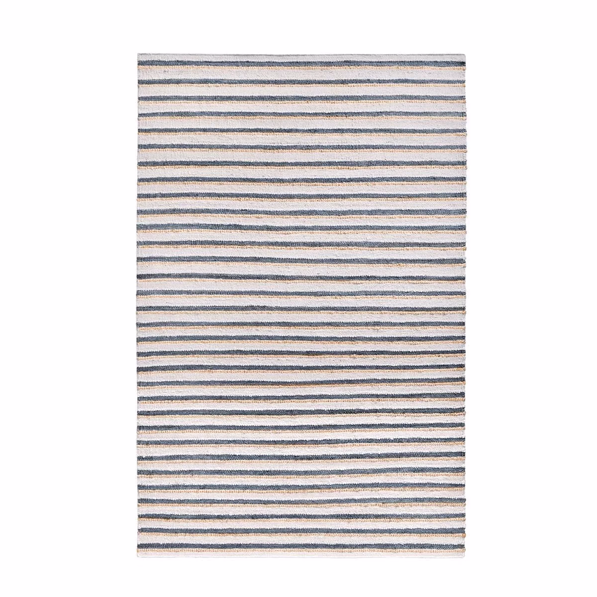 5b241706b695f9e542f15138136f9ac7 Del Mar Rug - Ivory/aqua - Image 1