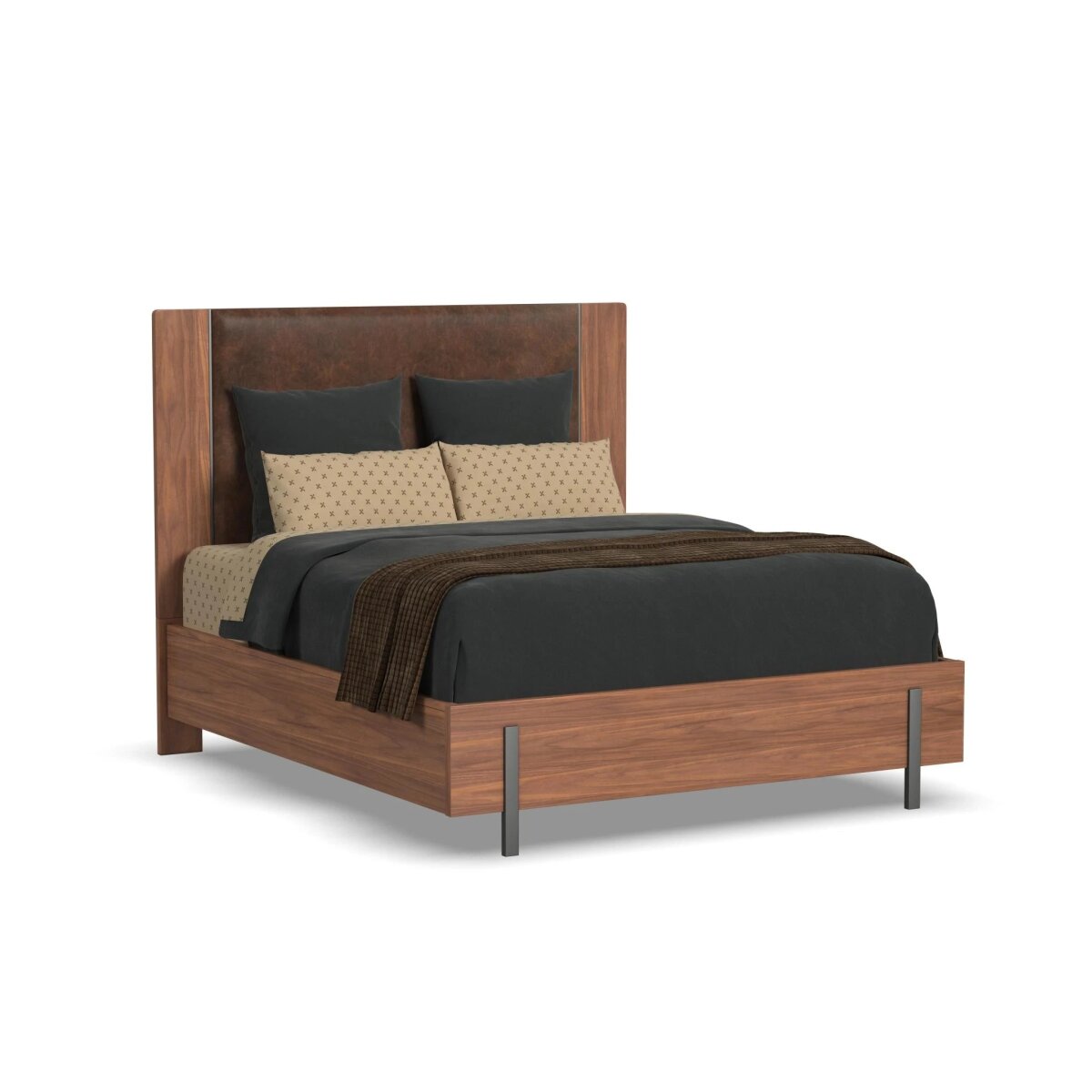 6f9acc29afc6871cf73e2f4e36b58156 Lincoln Queen Upholstered Bed - Image 1