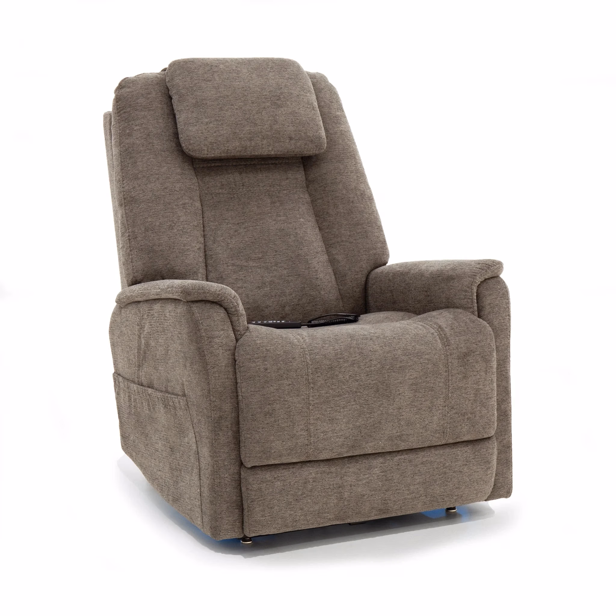 8a2f66876eb7045fa9a81cb4dcf27154 Zecliner Model 3+ Fabric Power Lift Recliner with Power Headrest, Lumbar, Heat & Massage - Image 1