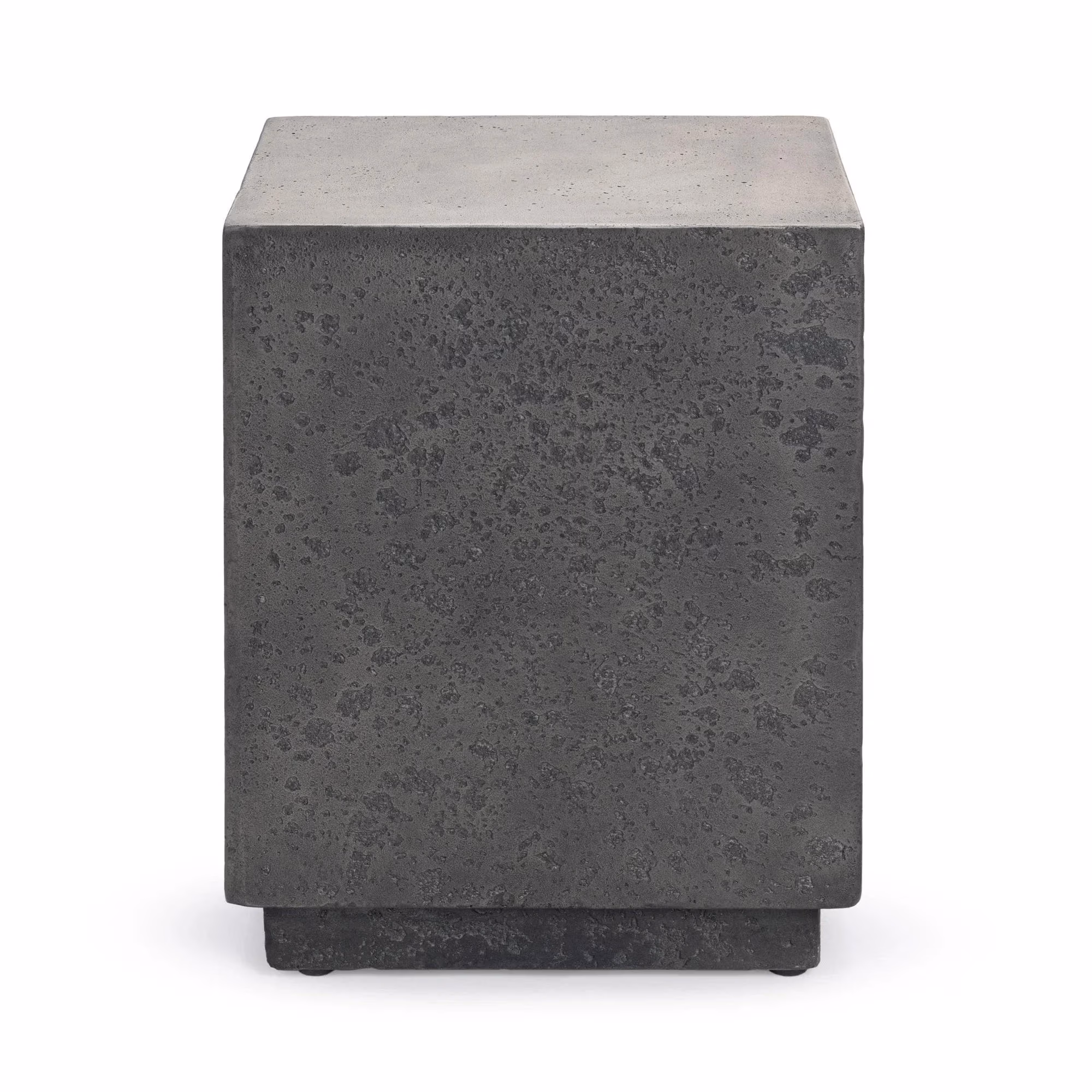 8c8ebdaeb8ddd692029c162d244ec471 Marwin Outdoor Square End Table - Dark Gray - Image 1
