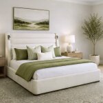 Giorgio - Dreamy Linen King Bed 6/6 - Image 4