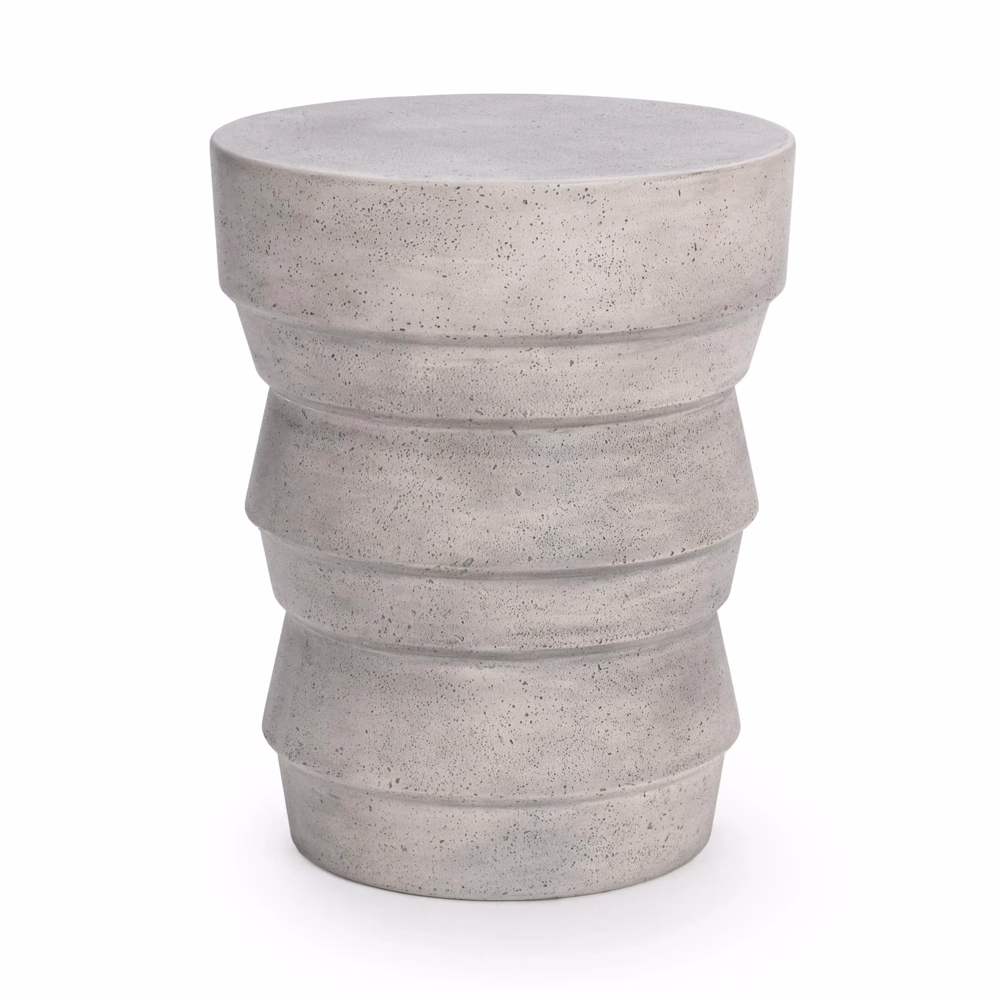 c51d32991b0cbf691953798c0b3a663d Anora Outdoor Accent Table - Light Gray - Image 1