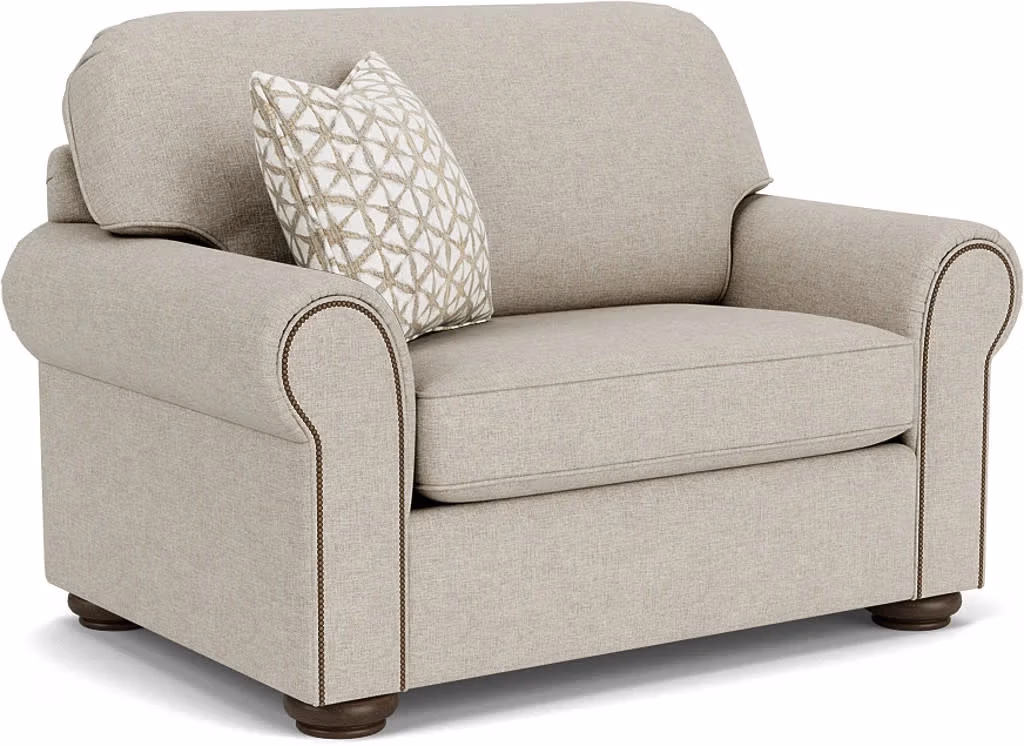 0211ed3f9e6d6877c53be0e8874d673b Preston Fabric Chair and a Half - Image 1