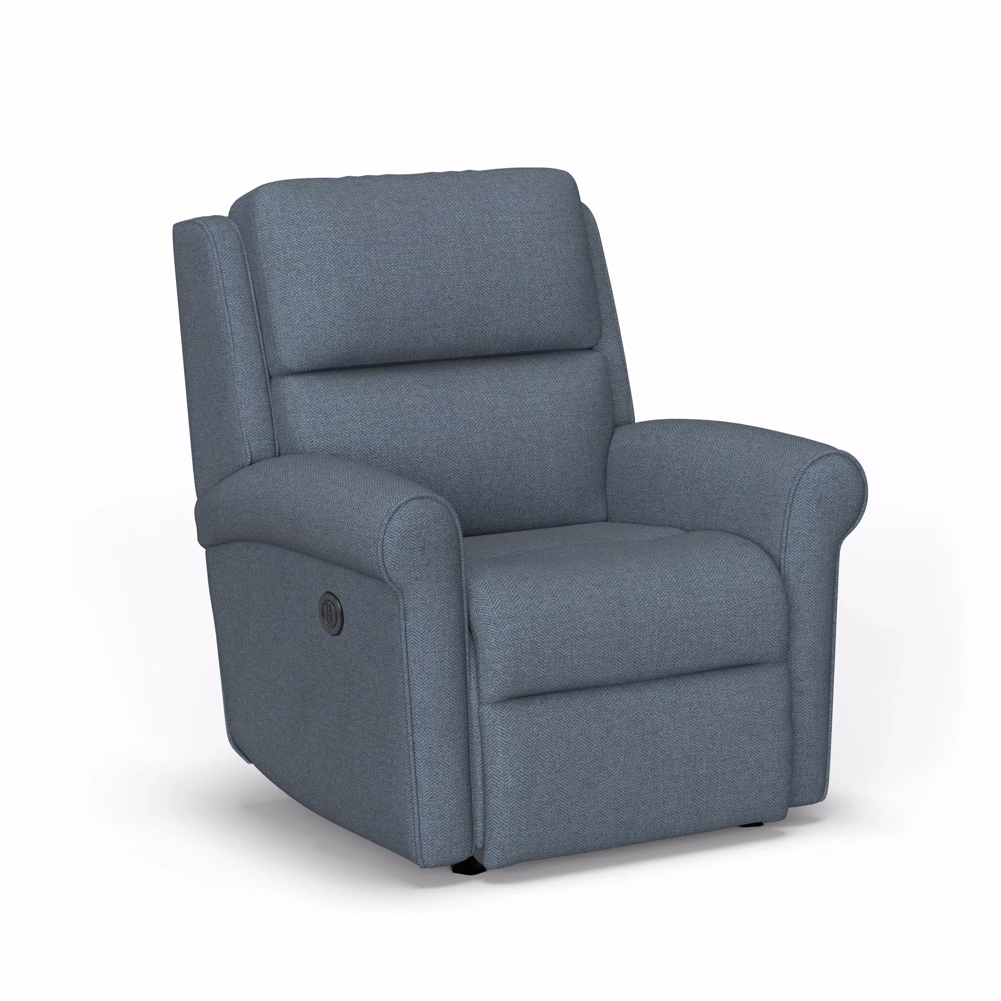 081c938ac1672b16e730de65db3e76f2 Belle Fabric Power Rocking Recliner - Image 1