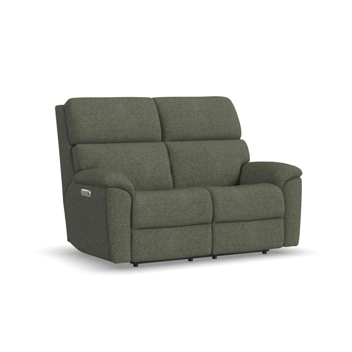 0906f429d4bd14ea224f491b131972b1 Porter Fabric Power Reclining Loveseat with Power Headrest & Lumbar - Image 1