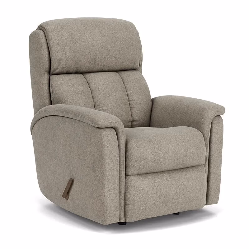 1015bd6bd0782d8ee394273657f01887 Luna Fabric Recliner - Image 1