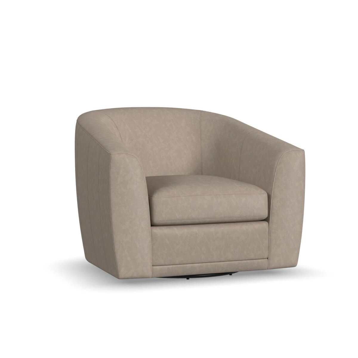 10c64cebca2113ed2911ec5216d63144 Jewel Fabric & Leather Swivel Chair - Image 1