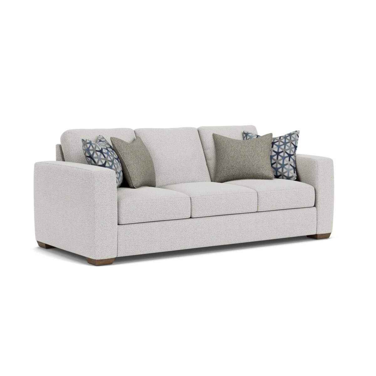 11966b392ea541a34a019754660253dc Collins Fabric Three-Cushion Sofa - Image 1