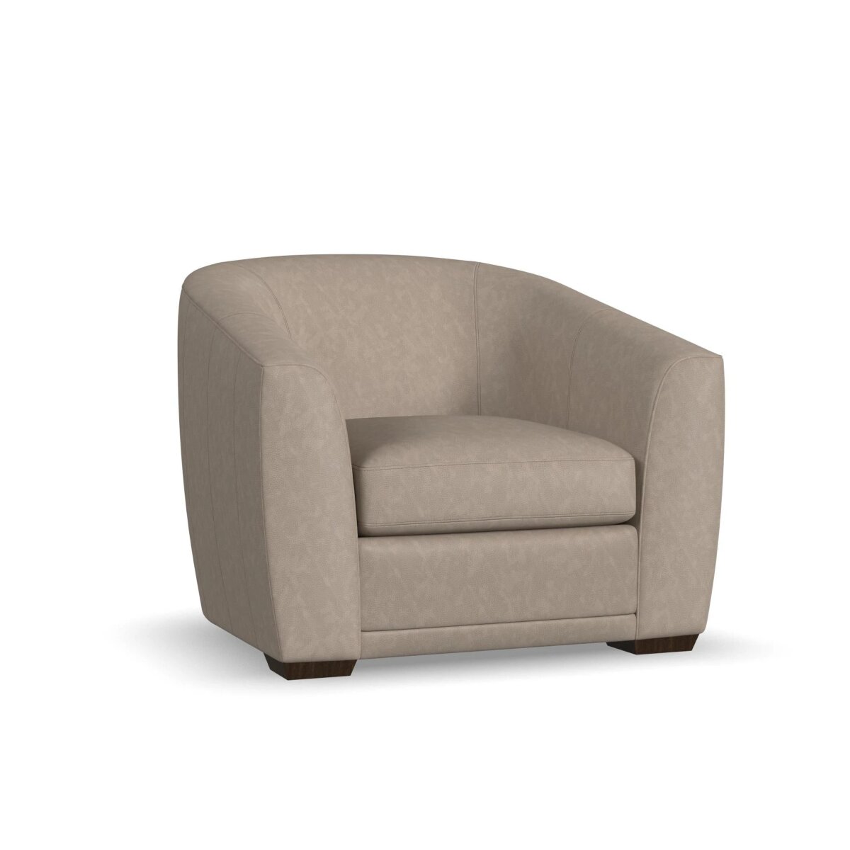 134e059afa478410e4f907325462e141 Jewel Fabric & Leather Chair - Image 1